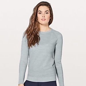 Lululemon - Blue Merino Wool Sweater